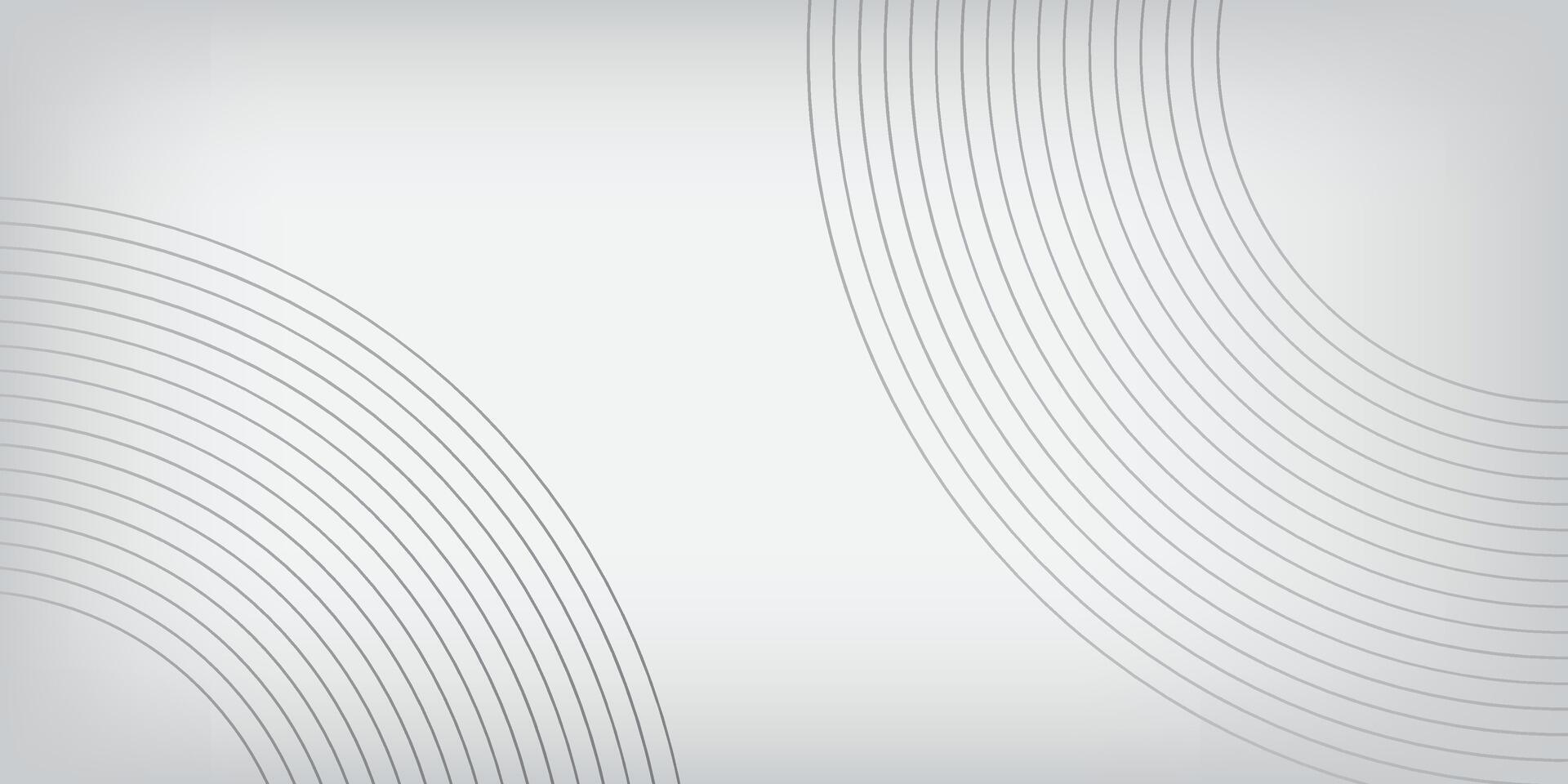 Minimal Dark Grey and White Circular Design vector