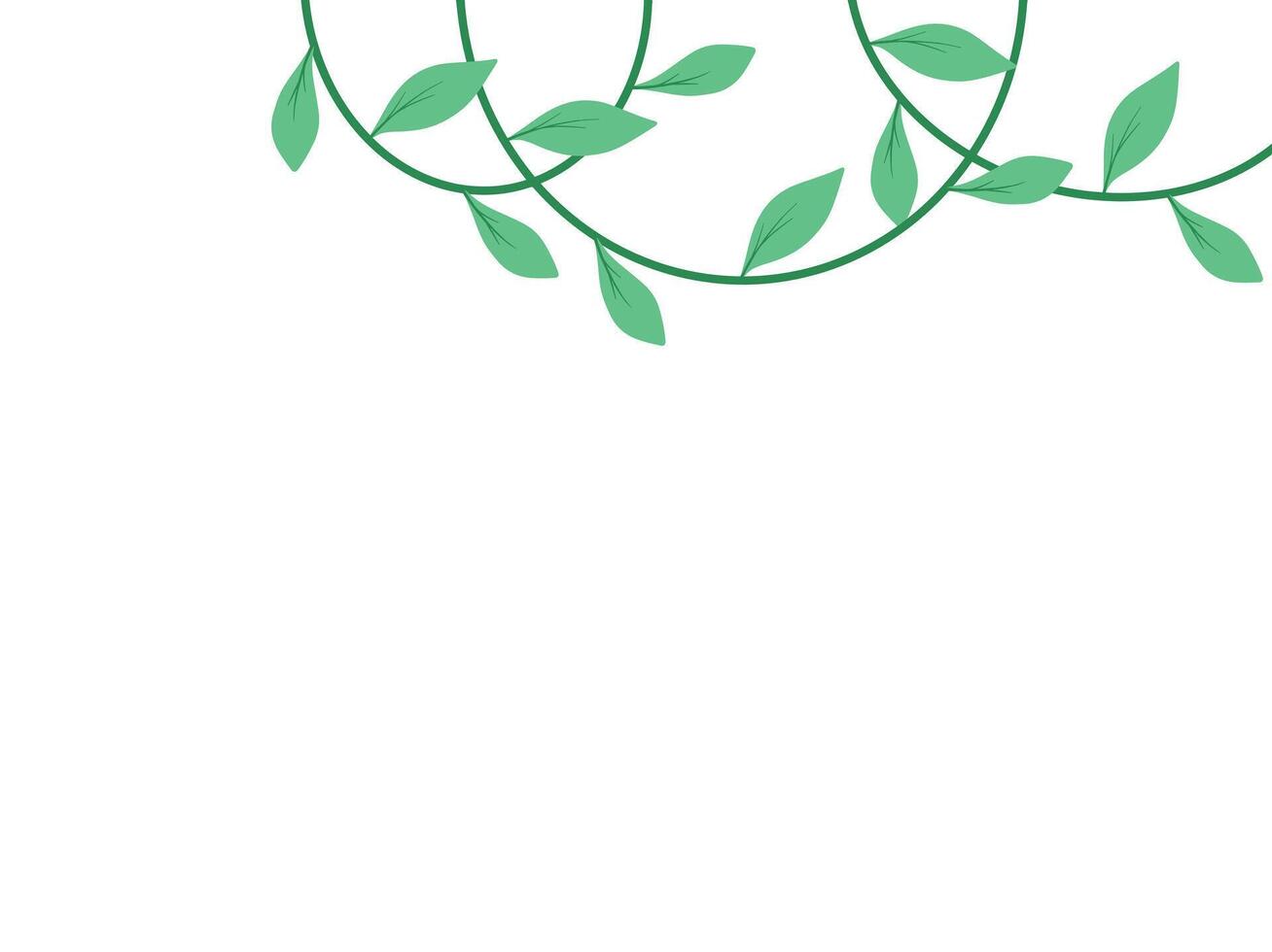 Climbing Leaves Plant vector