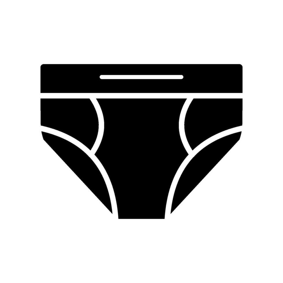 brief underwear icon vector