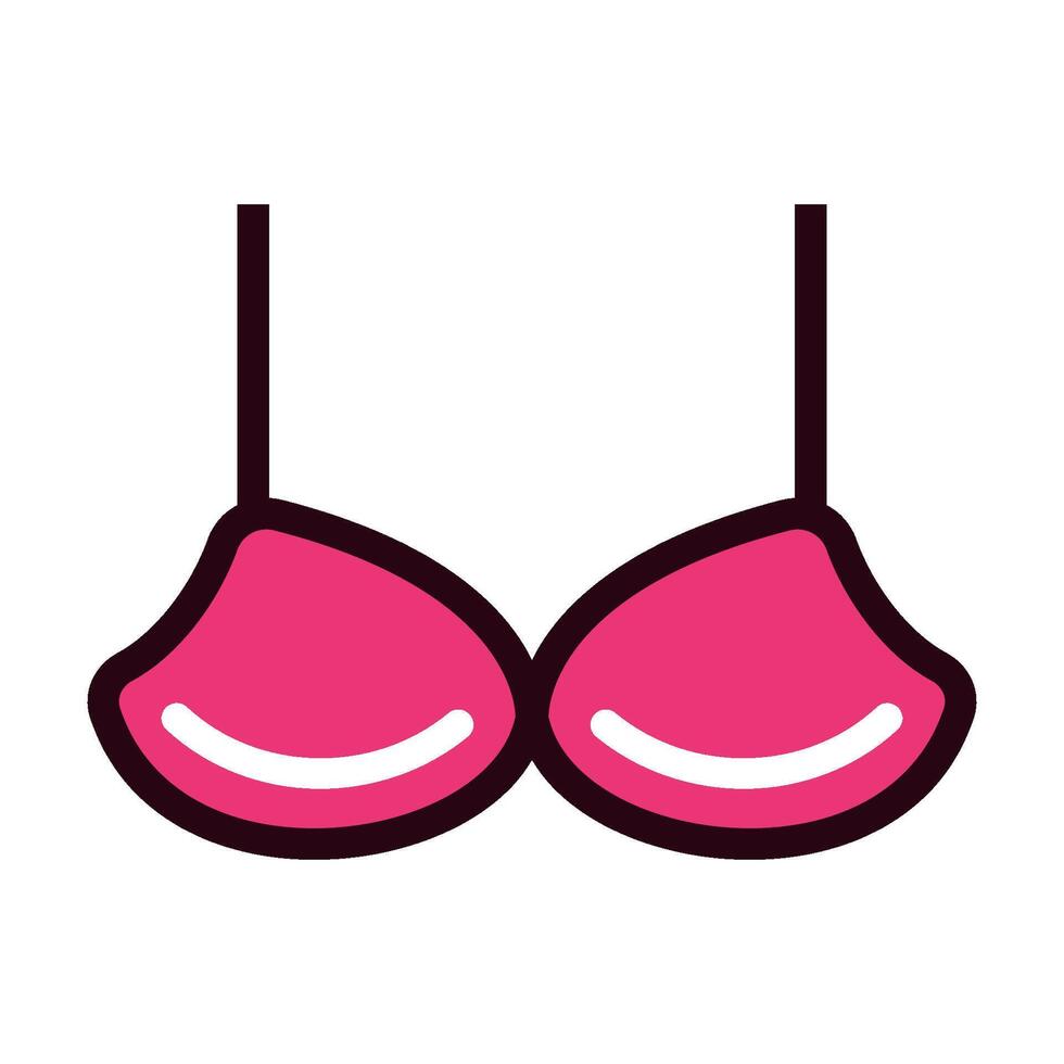 bra Underwear icon design vector