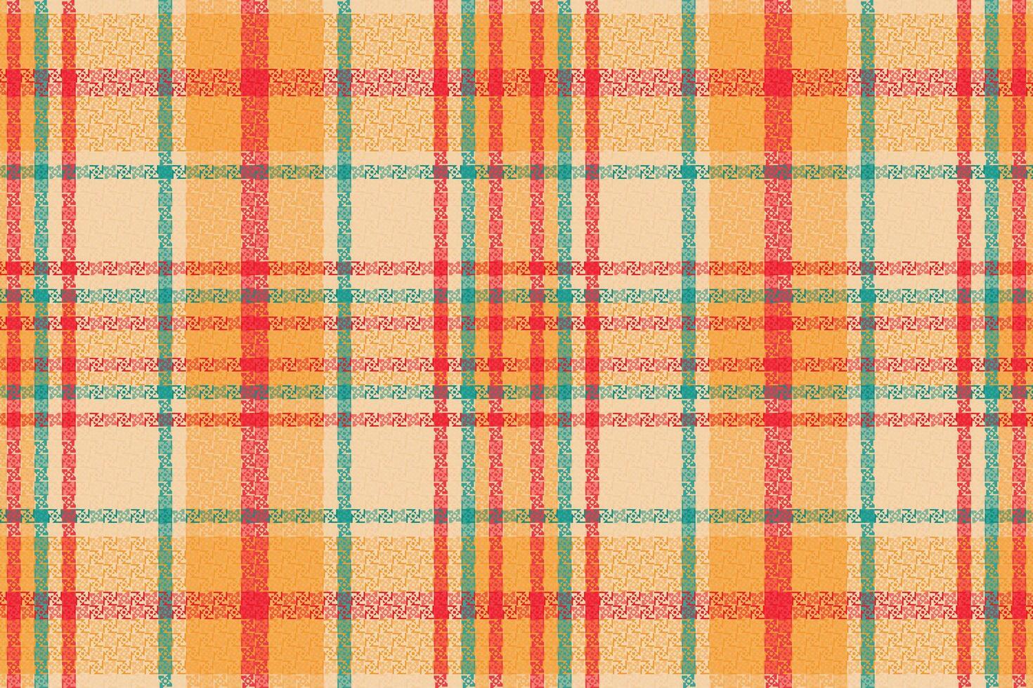 Tartan Plaid With Color Pattern vector