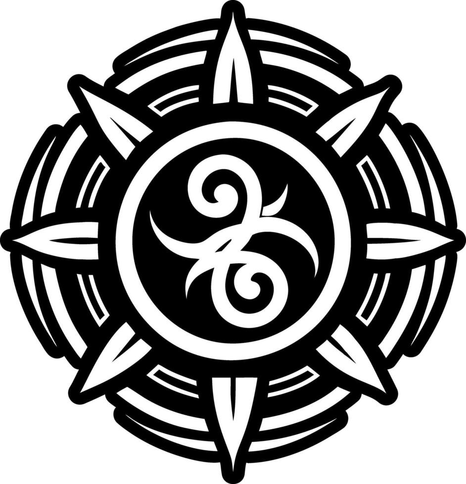 Divine connection icon in filled style vector