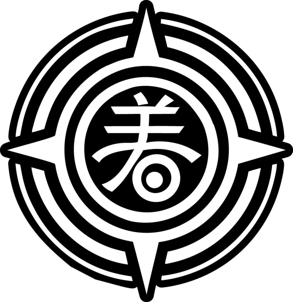 Healing sign icon in glyph style vector