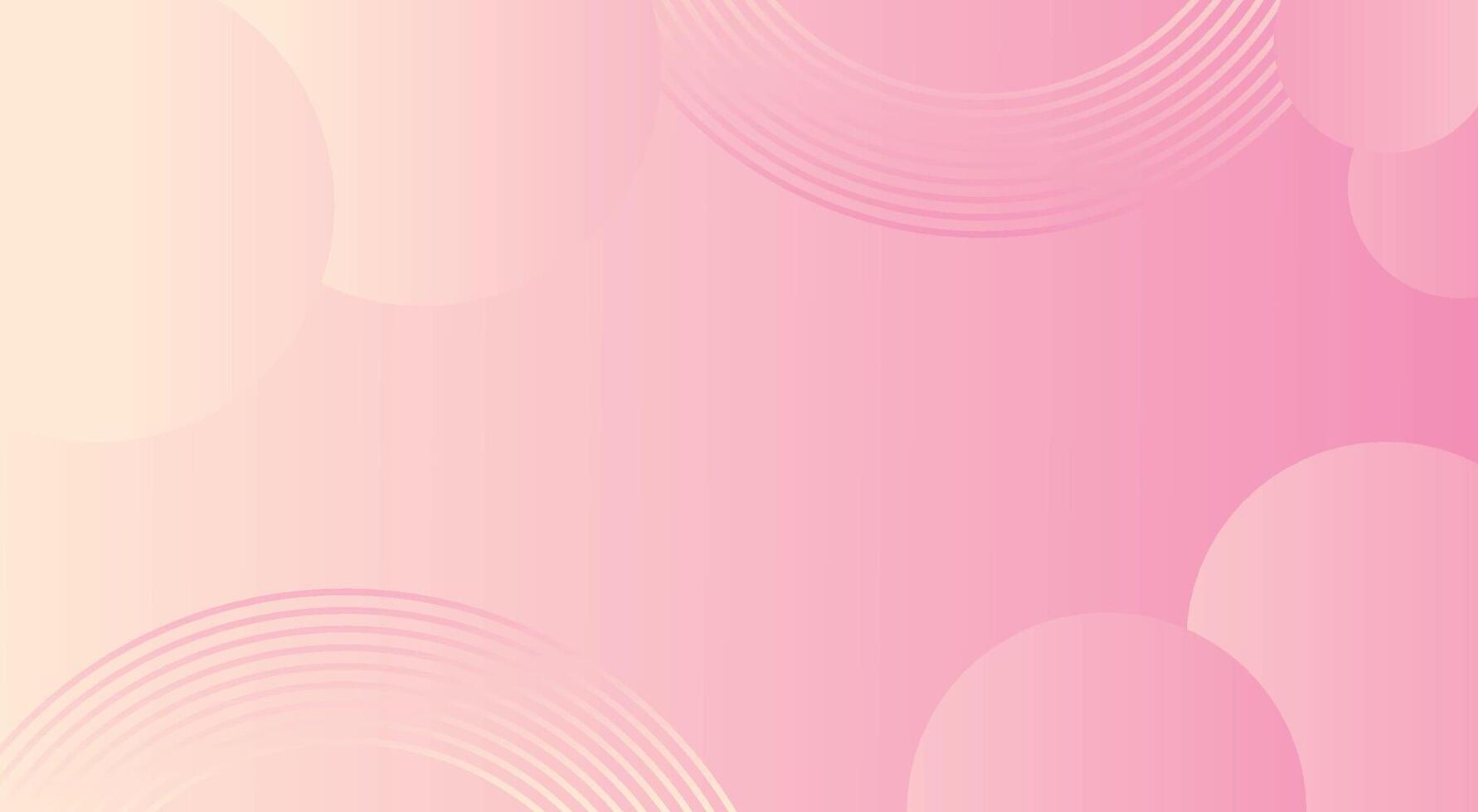 A pink abstract banner background vector