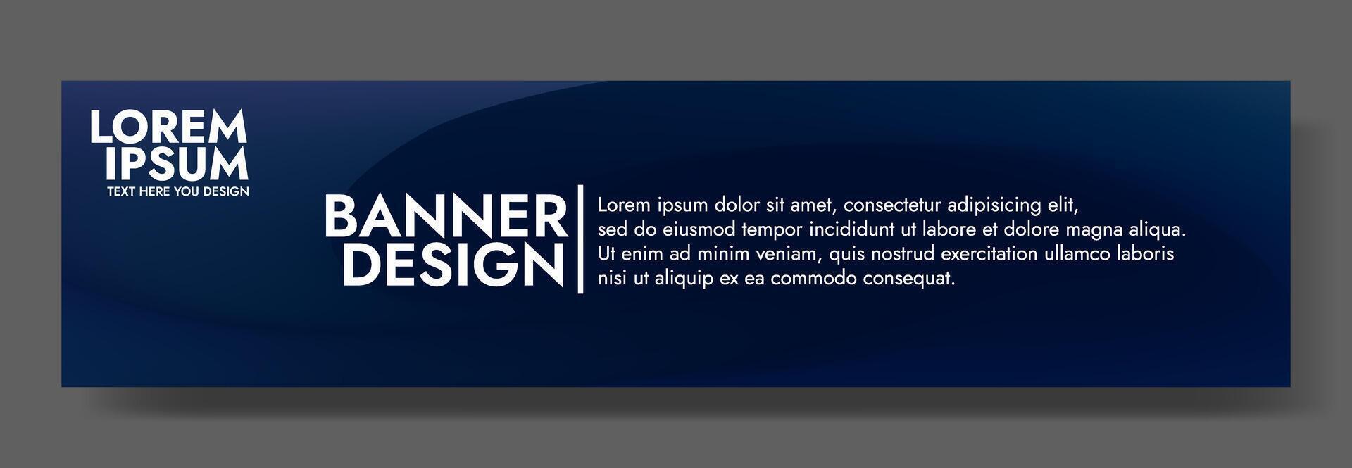 Modern abstract background design with flowing blue curves vector
