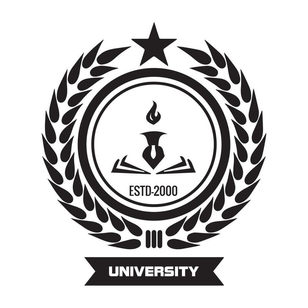 educational institution logo vector
