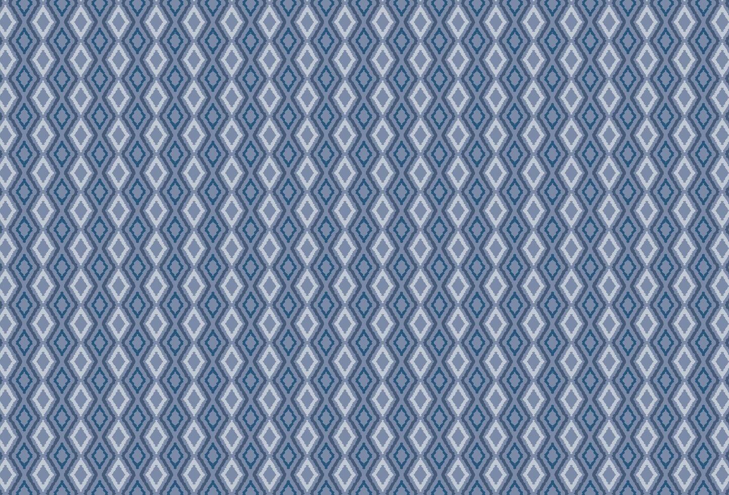 Geometric zigzag blue wall decor pattern vector