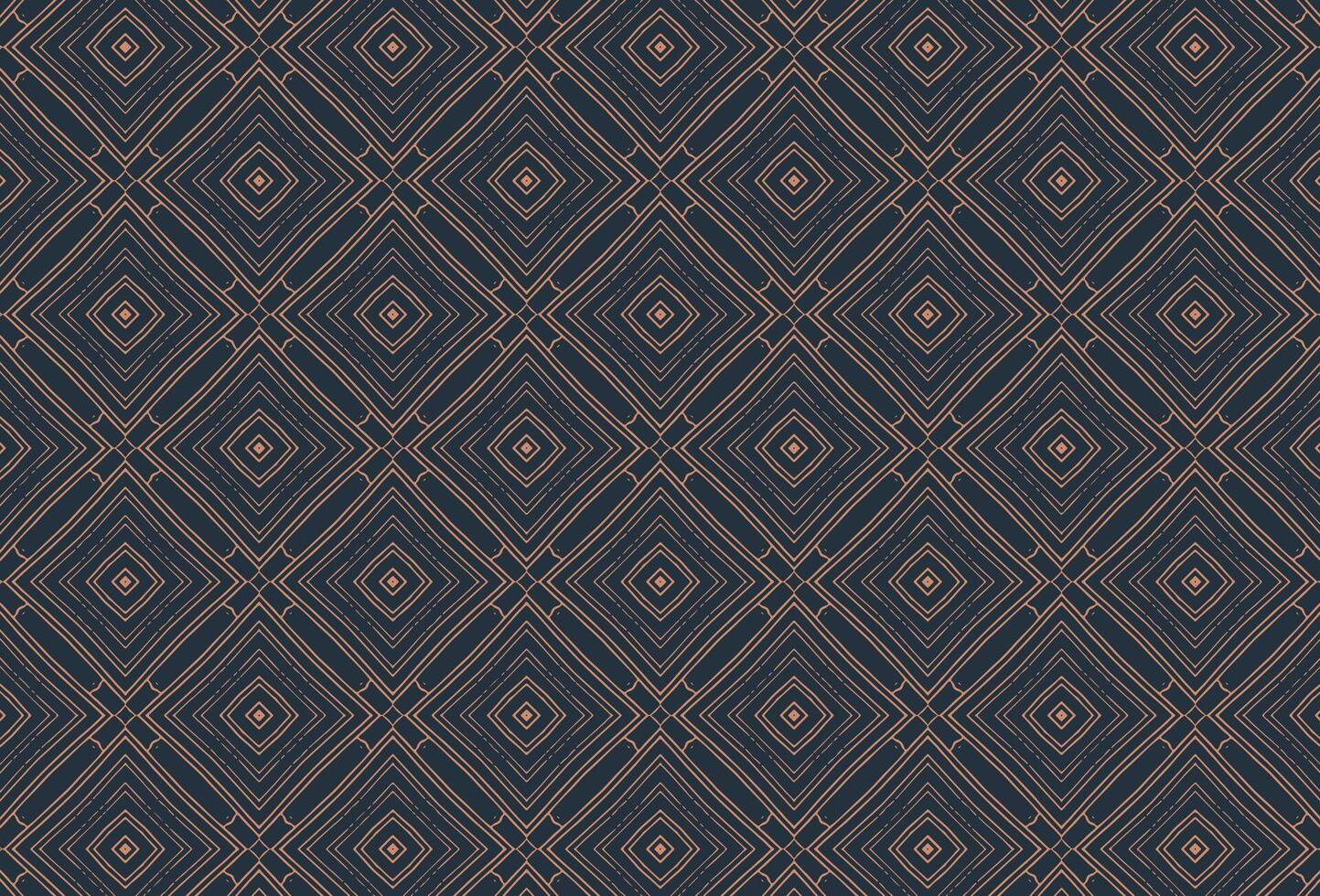 Geometric golden color diamond shape pattern vector