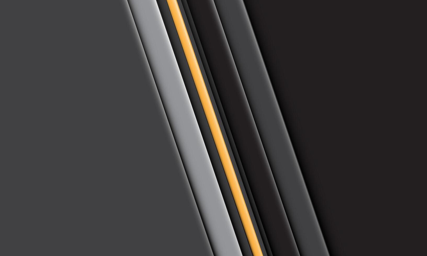Abstract yellow grey lines slash dynamic geometric design modern luxury futuristic technology creative background vector
