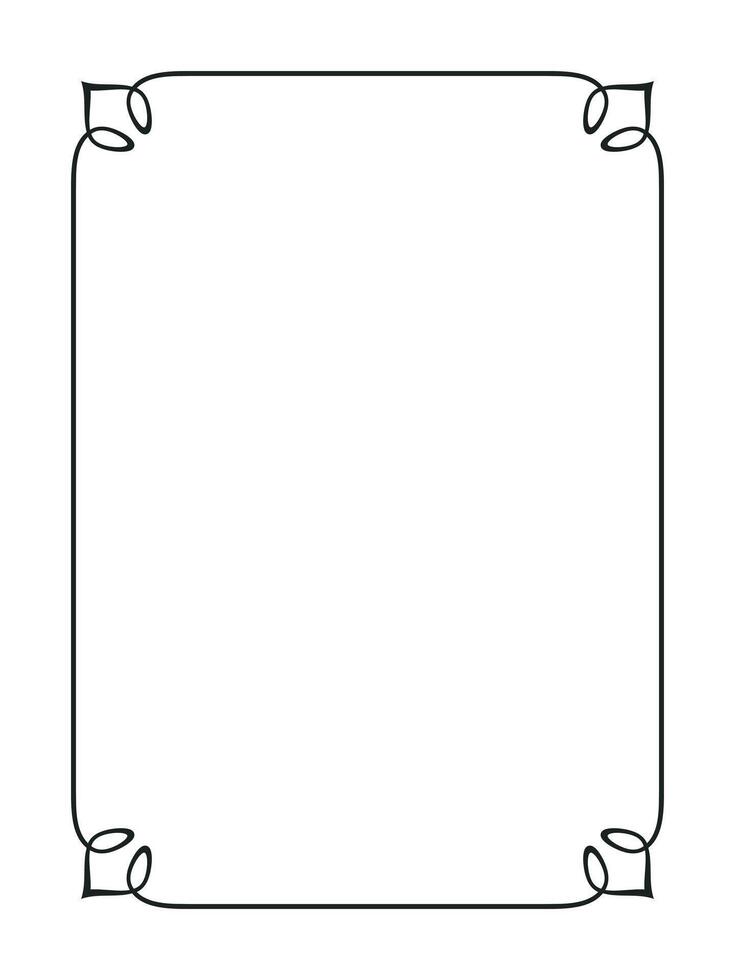 Decorative vintage frames design element design vector