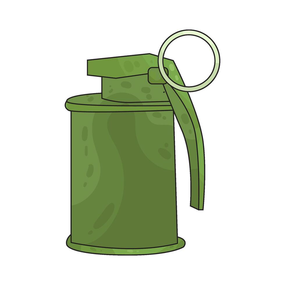 Illustration of Smoke Grenade vector