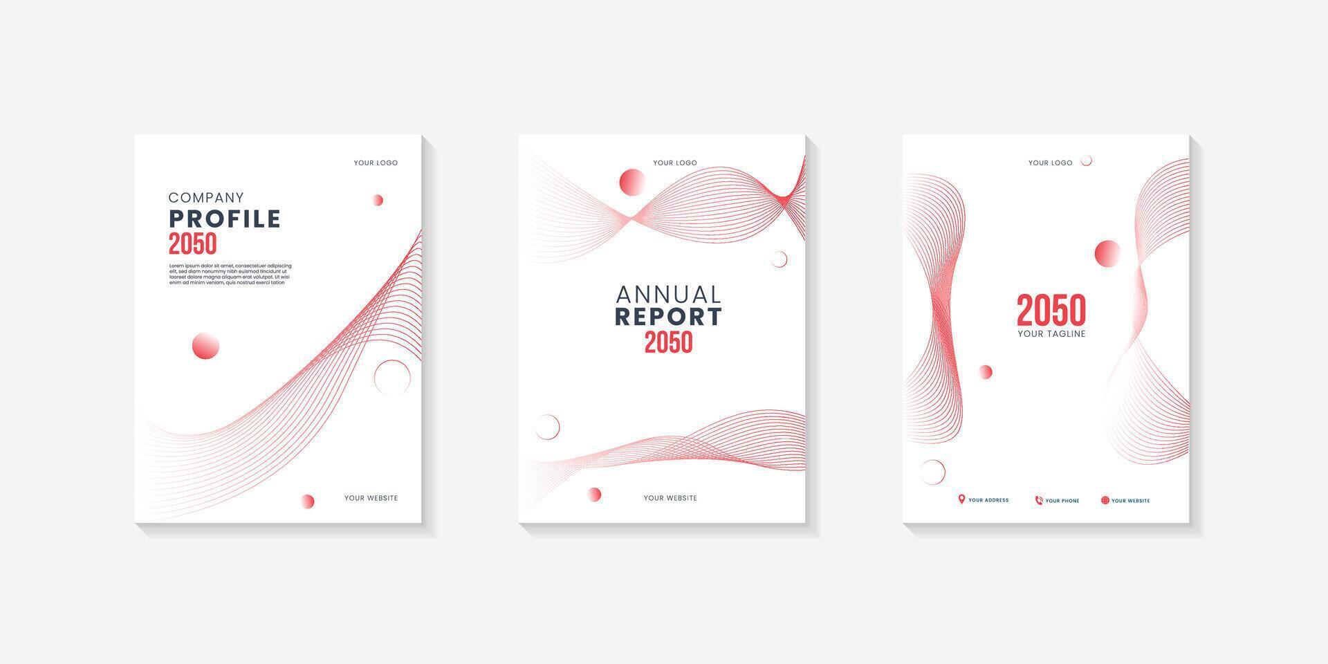 business annual report template geometric cover design. Can be adapt to Brochure, Annual Report, Magazine,Poster, Business Presentation, Portfolio, Flyer, Banner vector