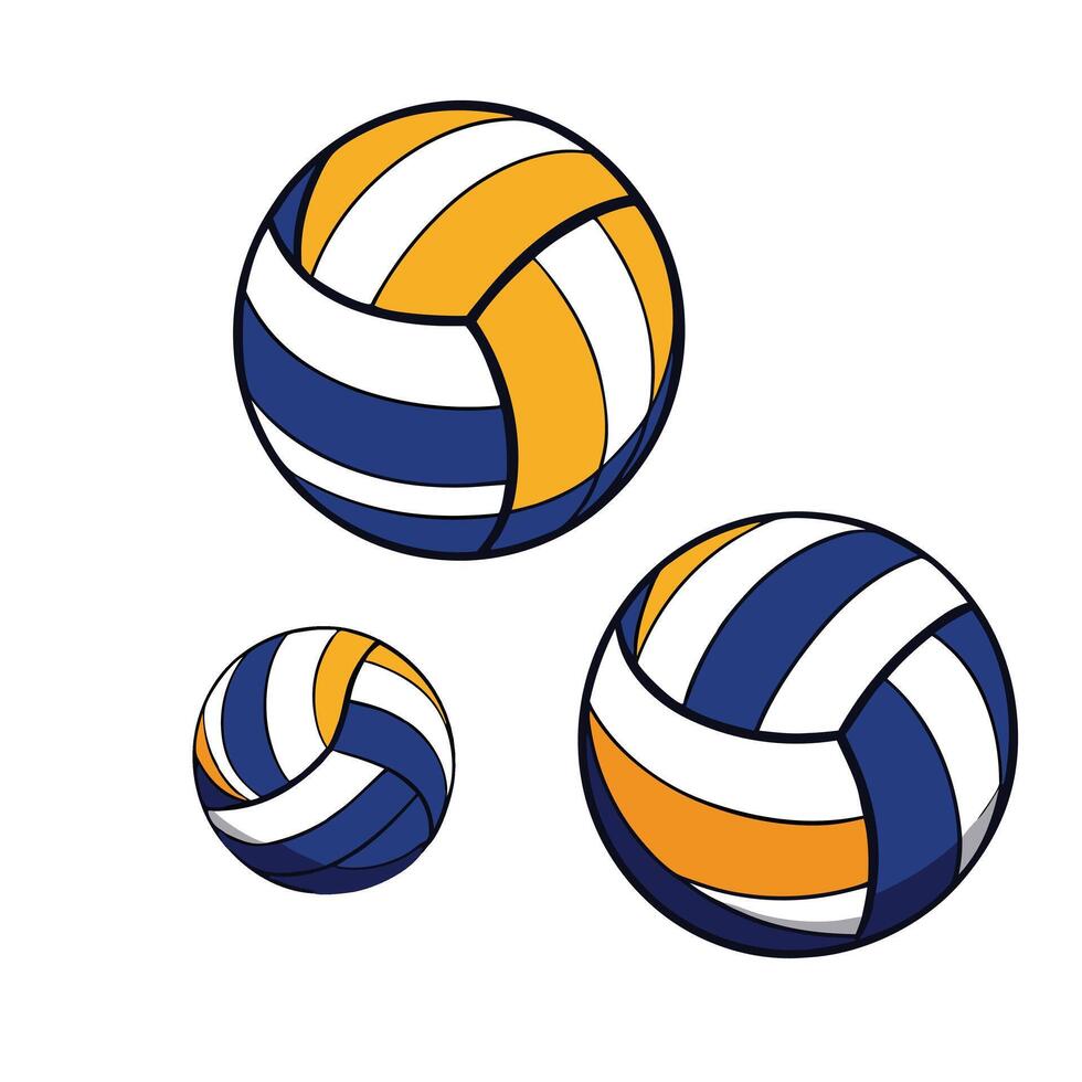 Volleyball Artwork for Fitness and Recreation Campaigns vector
