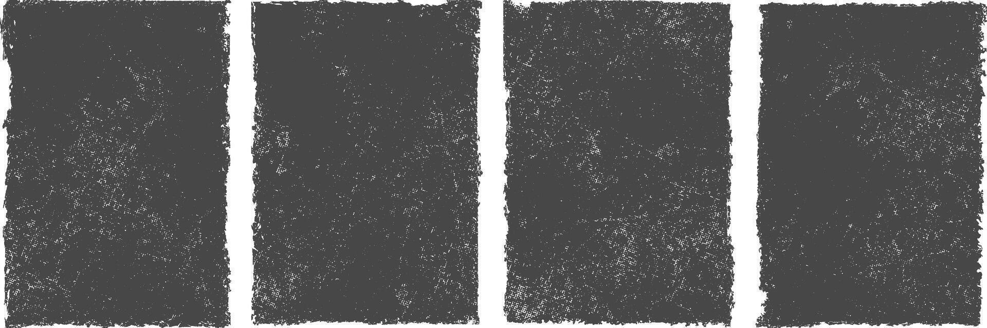 Abstract grunge textured banner collection, set of grunge banner, Overlay texture set, paint, damaged, grunge frames, old, brush, rough, vintage, banner collection vector