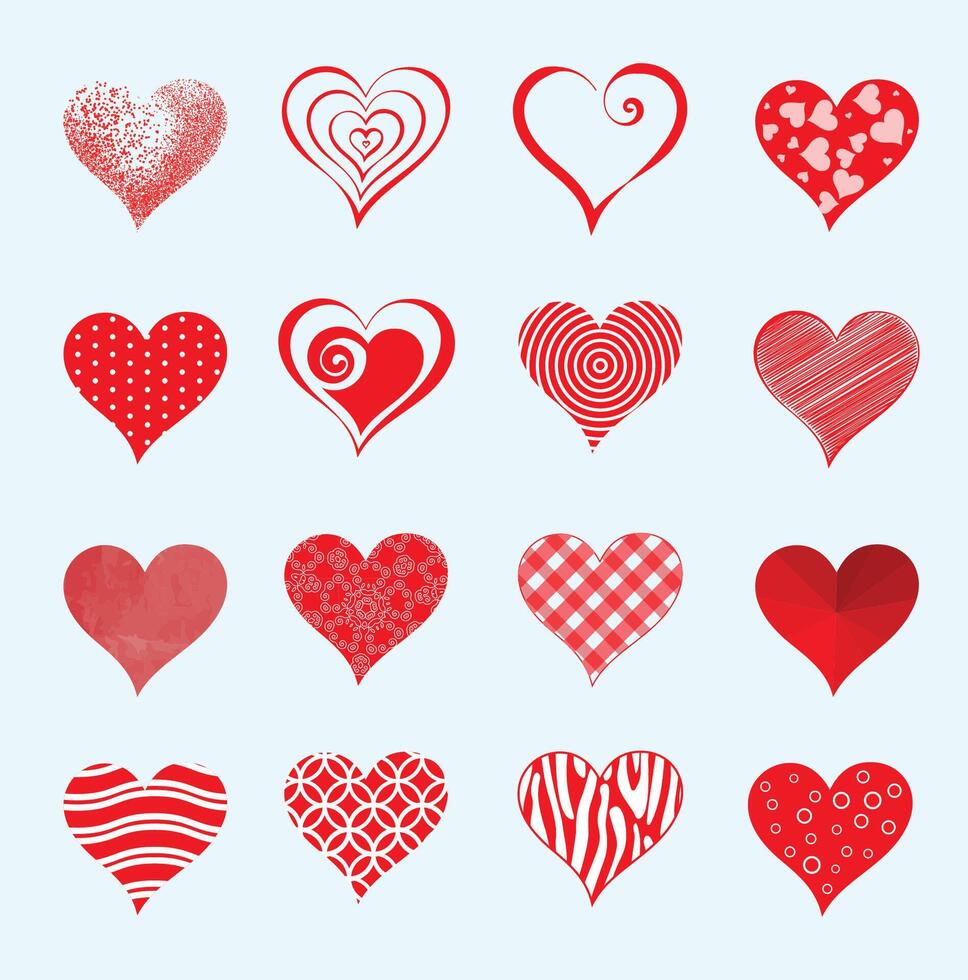 New Set of sketch for site or mobile application vector