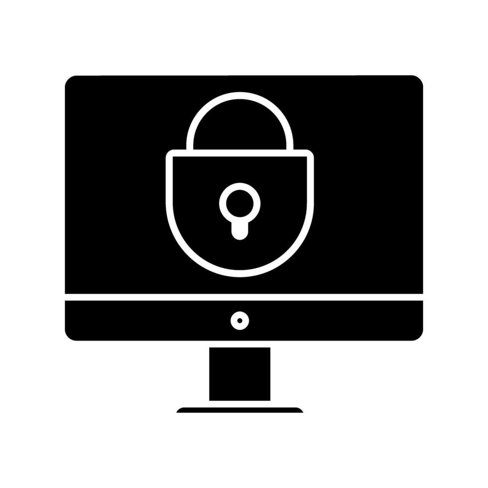 Password security icon. Protection computer illustration sign. security symbol or logo. vector
