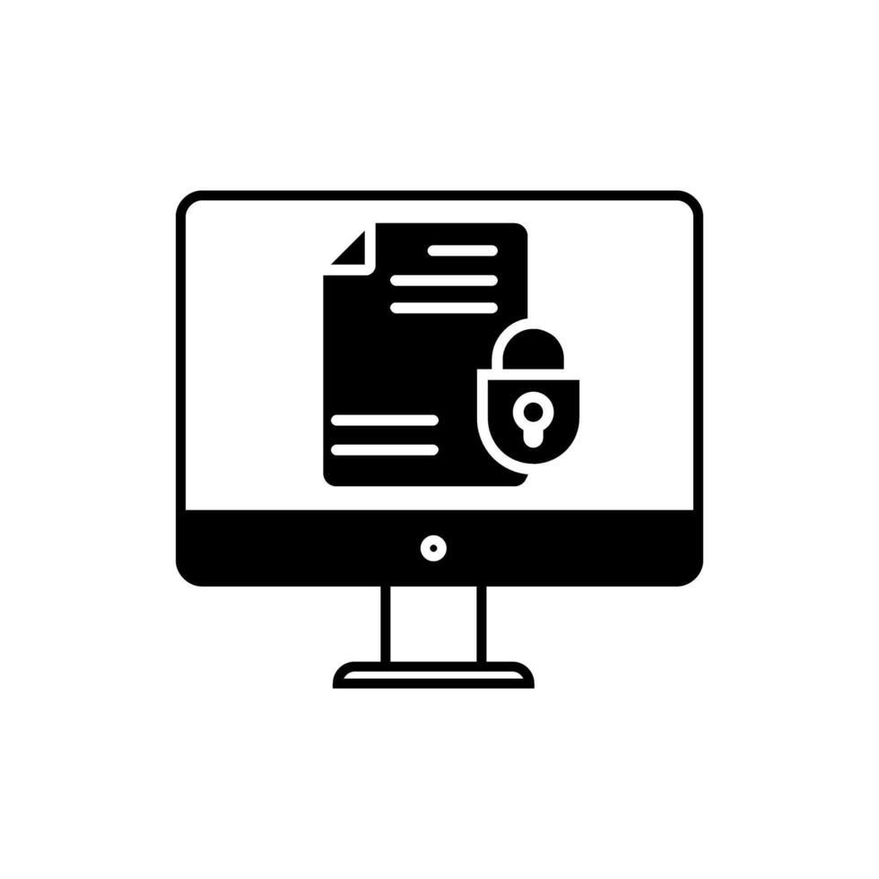 Password icon. protection illustration sign. security symbol or logo. vector