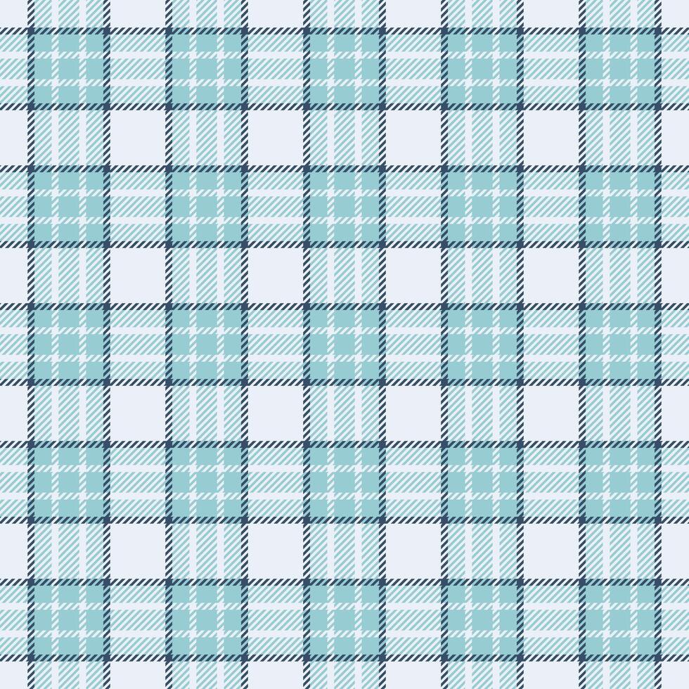 Suite fabric tartan, chic seamless pattern plaid. Primary textile texture check background in white and light colors. vector