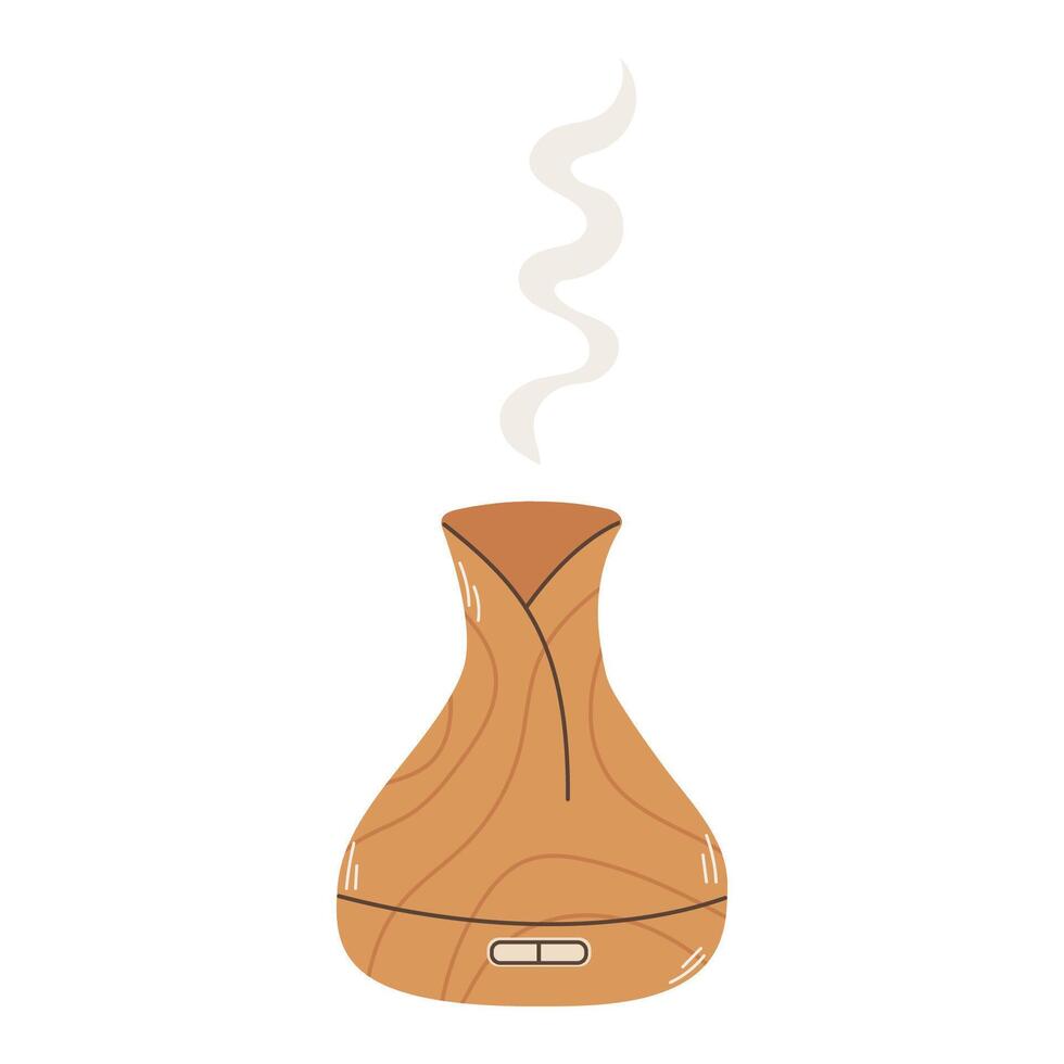 Aroma oil diffuser icon. illustration of aroma oil diffuser. vector