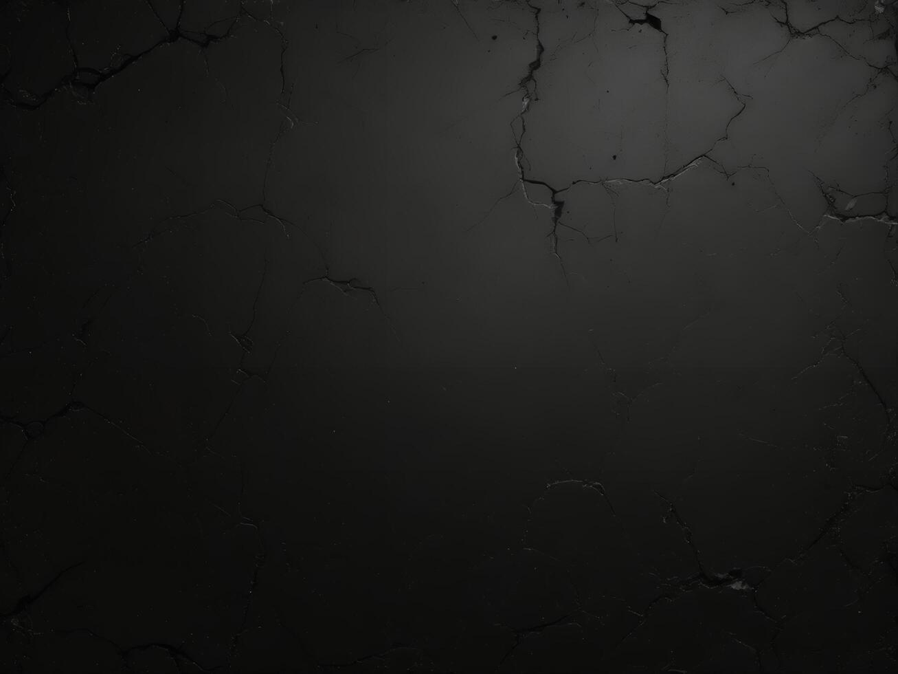 Black dark black grunge textured concrete crack stone wall background photo
