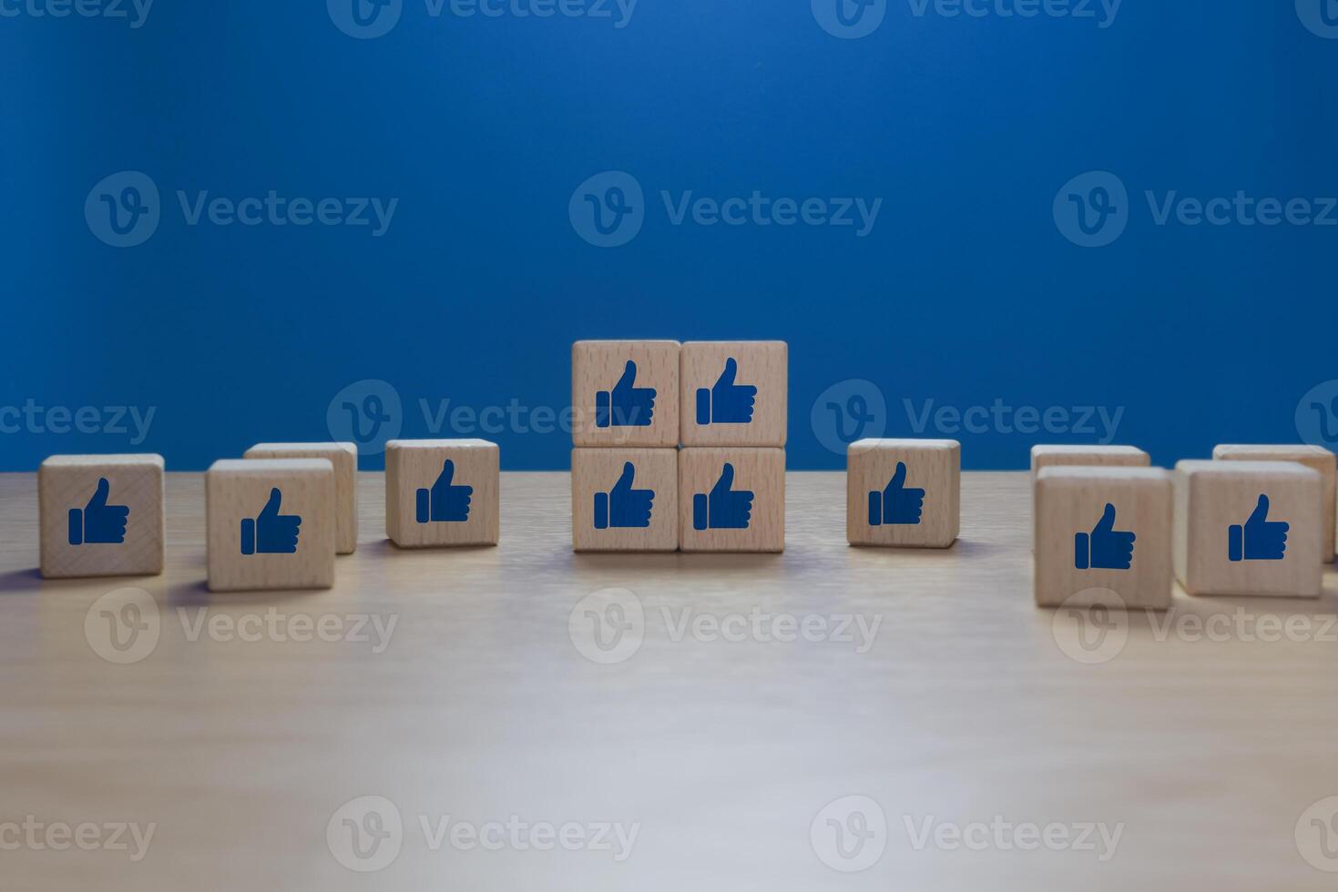 Satisfied, good response, like mark, lots of thumbs up icons photo