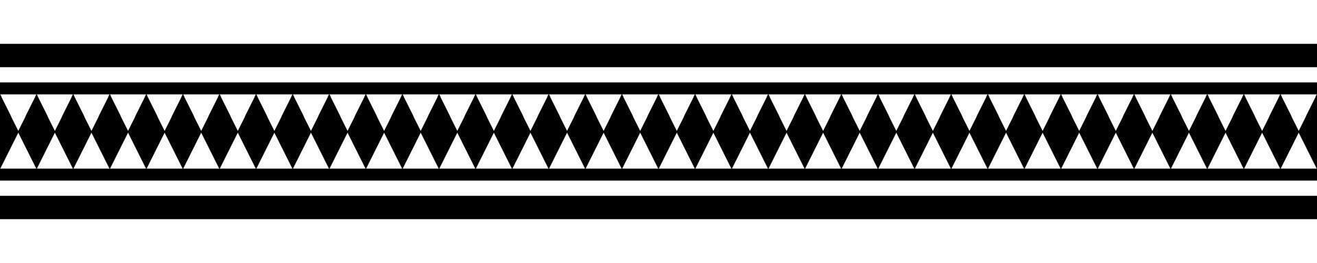 Geometric Ethnic Border Perfect for Fabric, Clothing, and Home Decor Pattern. vector