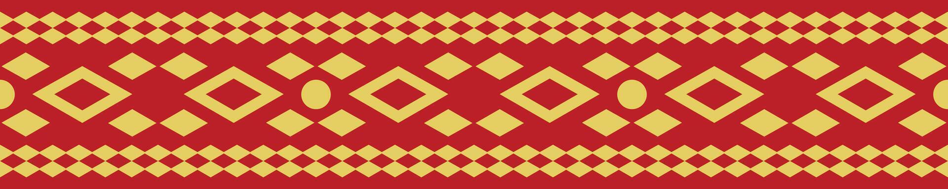 Native American Tribal Textile Design Pattern for Clothing and Accessories. vector