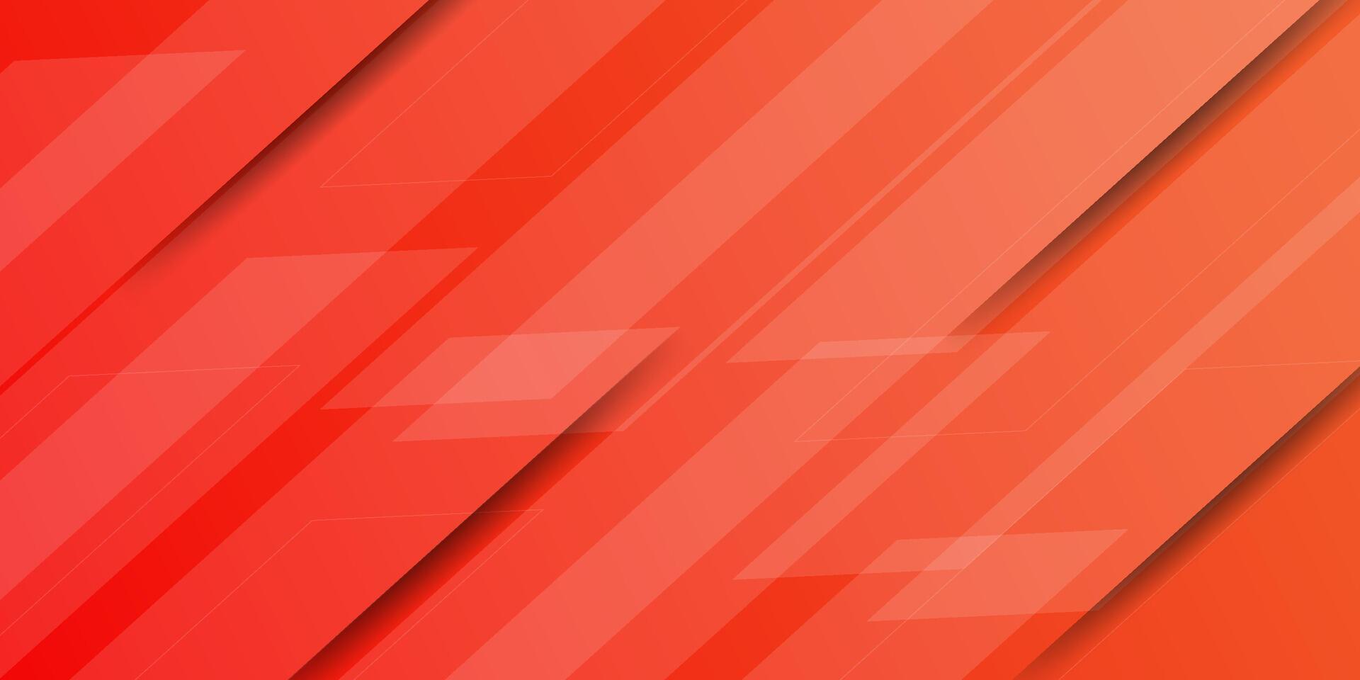 Abstract orange background with shadow and simple overlapping square pattern. Looks 3D with additional lines. Suitable for posters, flyers, e-sports and more. vector