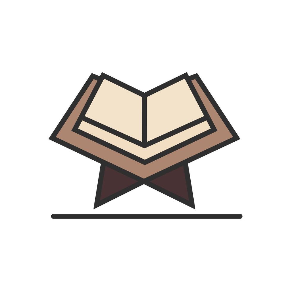 open book icon vector