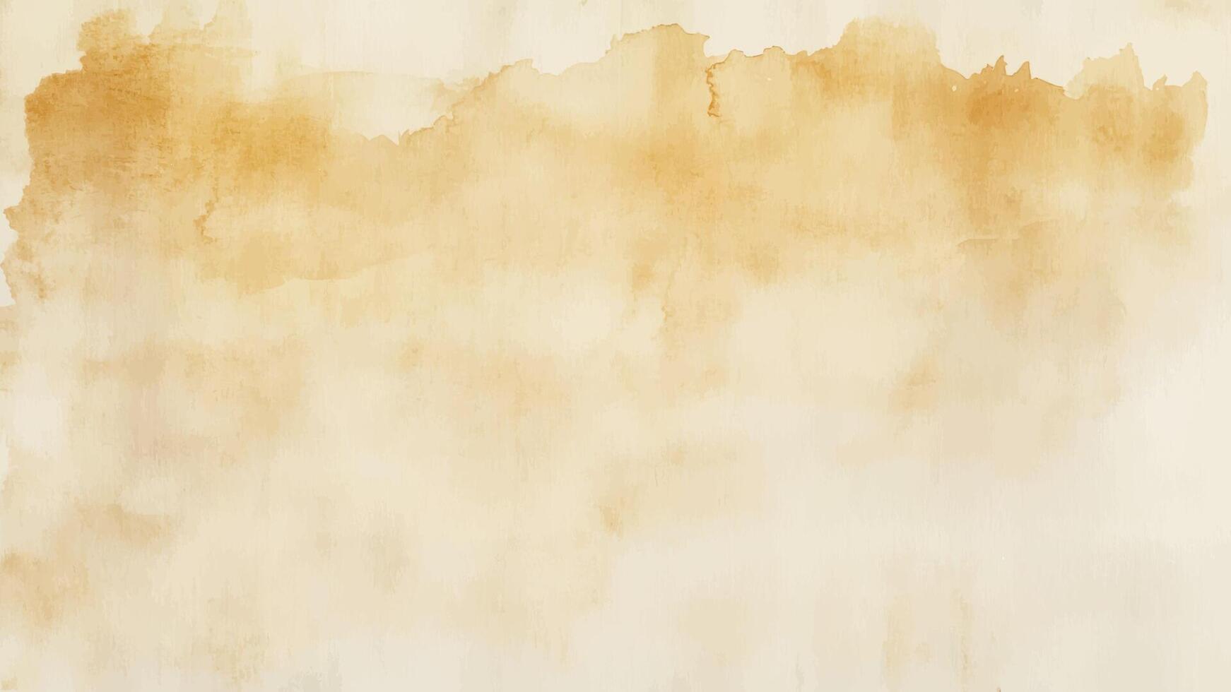Abstract Watercolor Background Illustration with Hand-Drawn Splatter Texture and Soft Pastel Colors. Illustration, Orange Brown Hand-Drawn, Splatter Texture vector