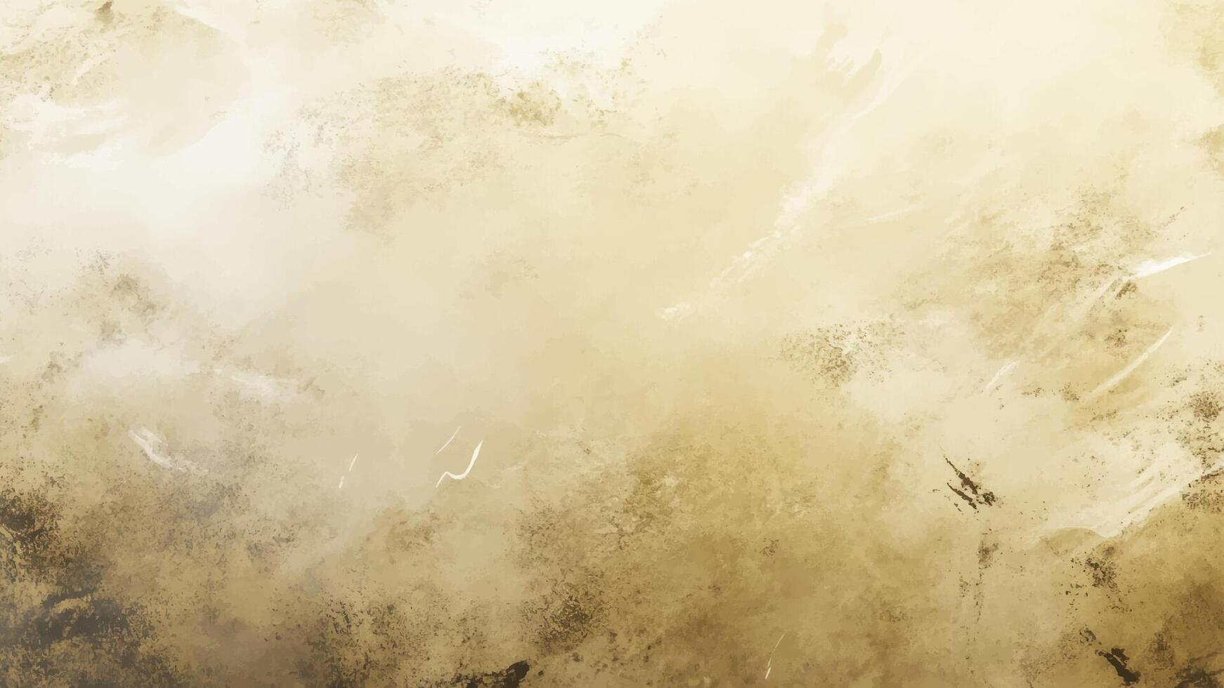 Abstract Watercolor Background Illustration with Hand-Drawn Splatter Texture and Soft Pastel Colors. Illustration, Hand-Drawn, Golden Brown Splatter Texture vector