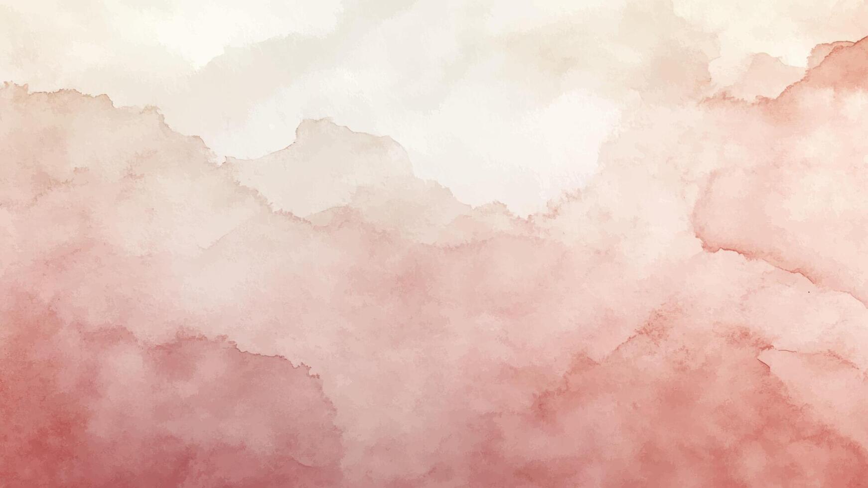 Abstract Watercolor Background Illustration Hand-Drawn Pastel Red Background Element Design vector