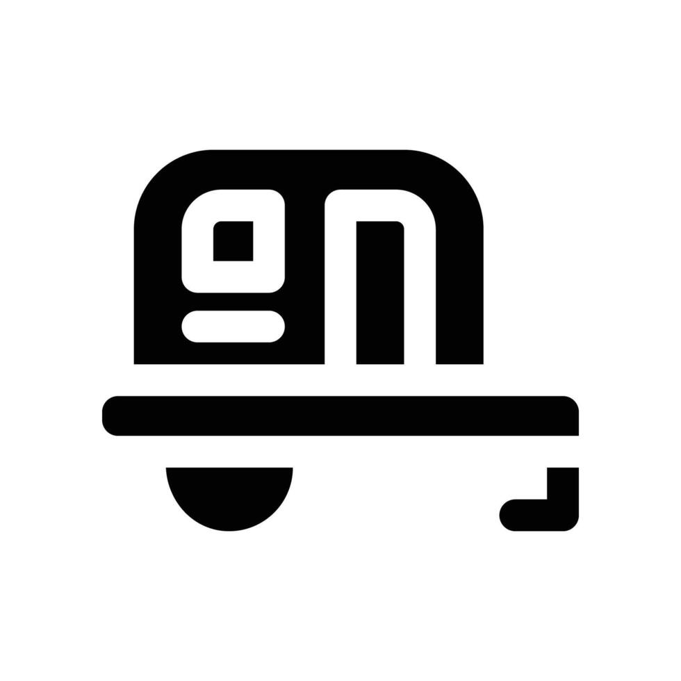 caravan icon. glpyh icon for your website, mobile, presentation, and logo design. vector