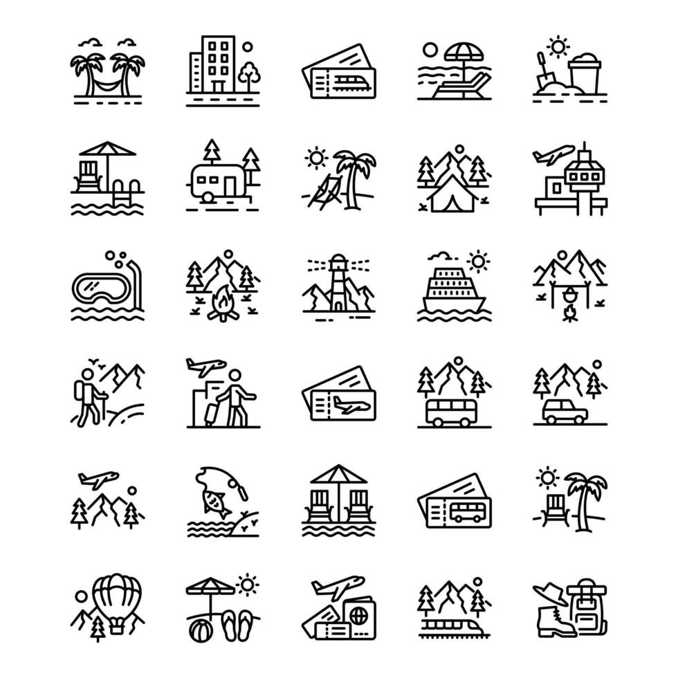 Travel and Holidays vector