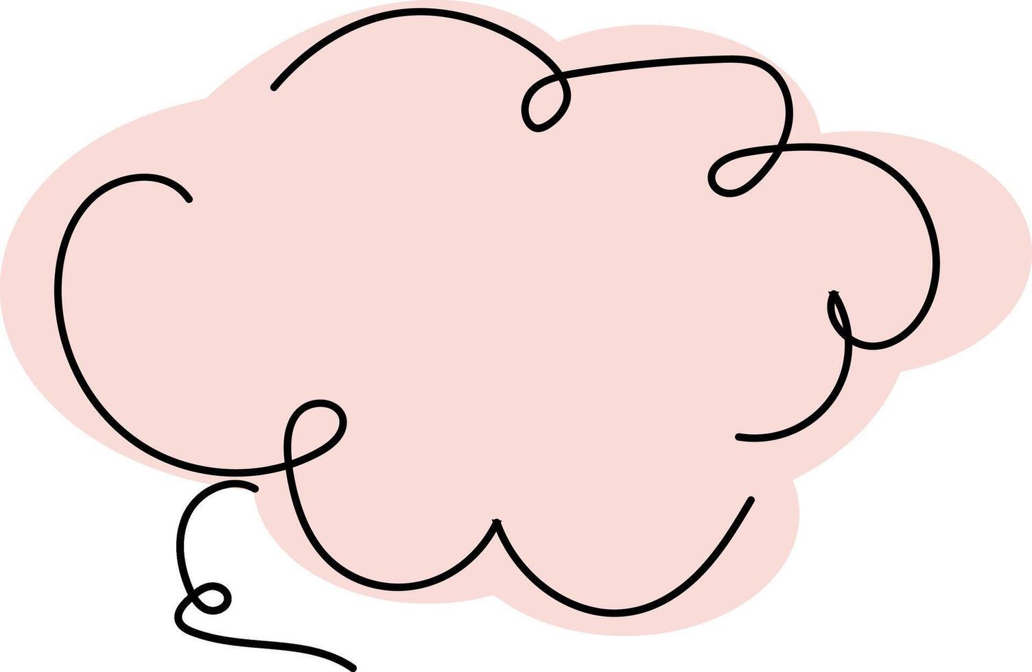Speech bubble pink design advertising speak vector