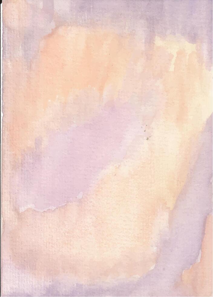 a watercolor painting of clouds in a light pink and purple background vector