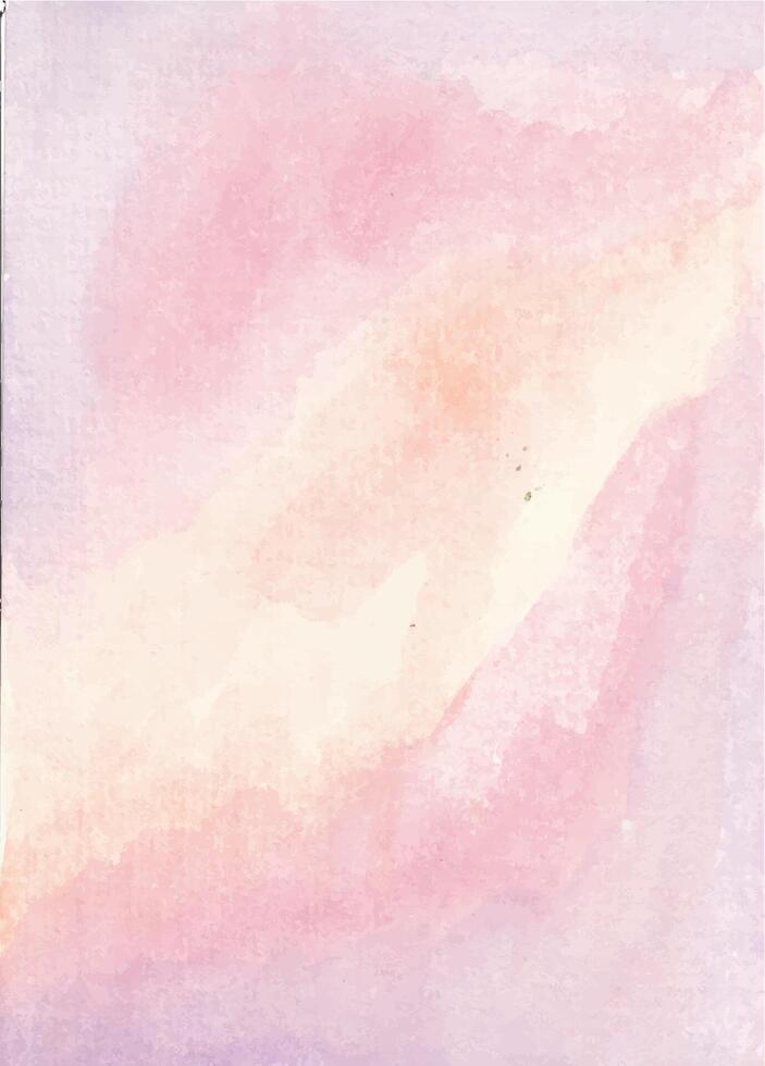 watercolor painting of a pink and purple sky background vector