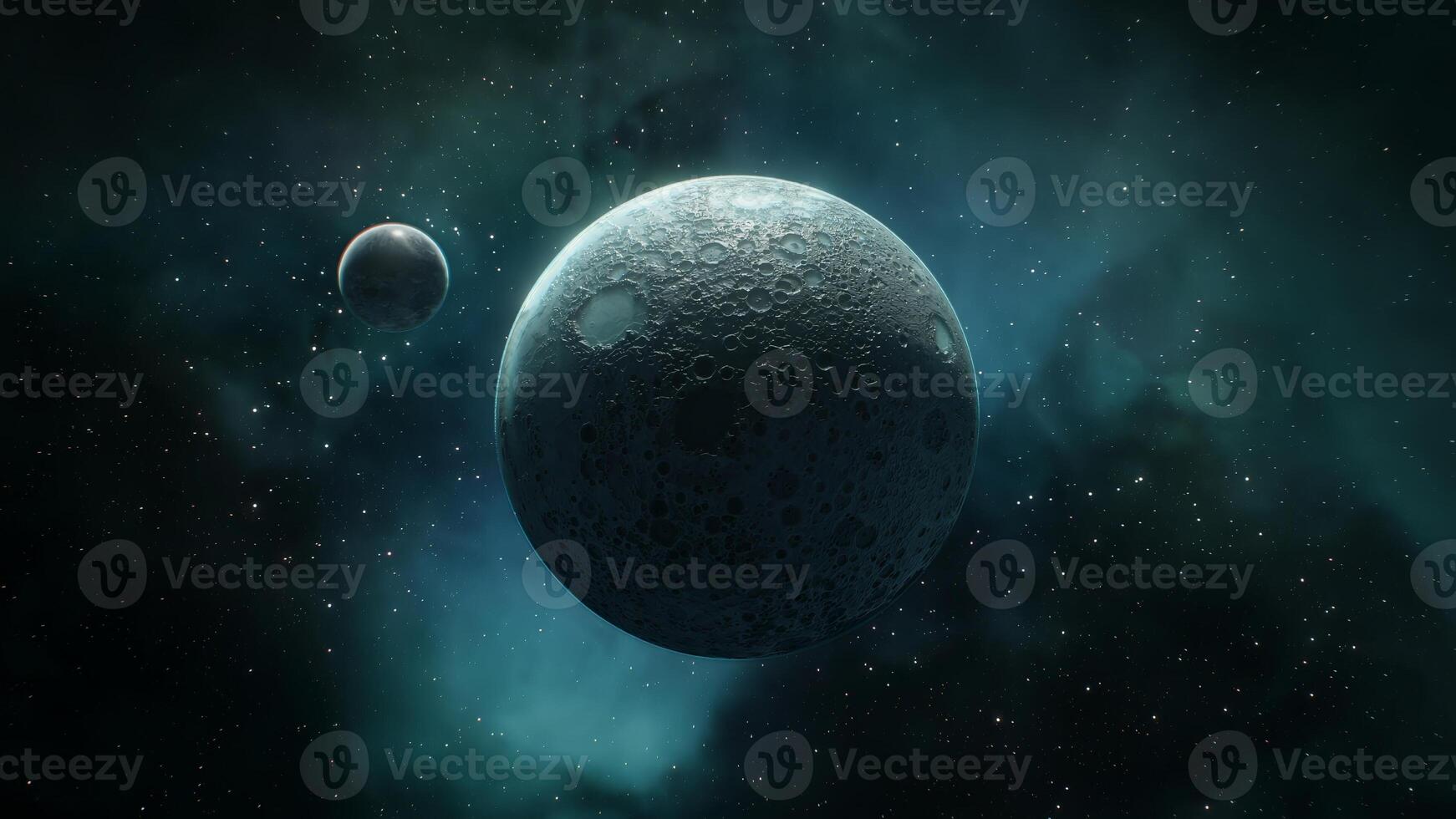 Galactic exploration focuses on distant celestial bodies, uncovering the wonders of the universe photo