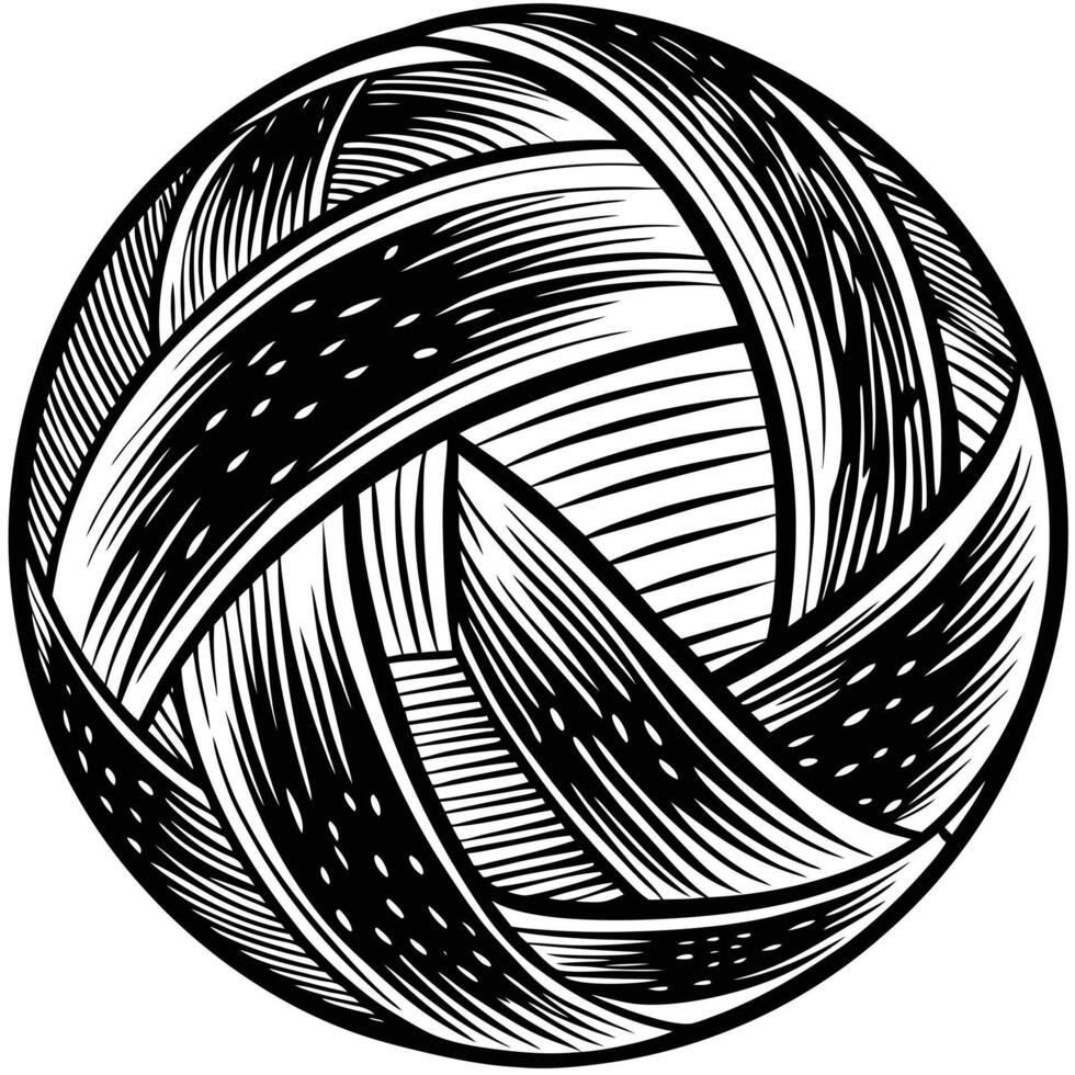 Volleyball illustration artwork vector
