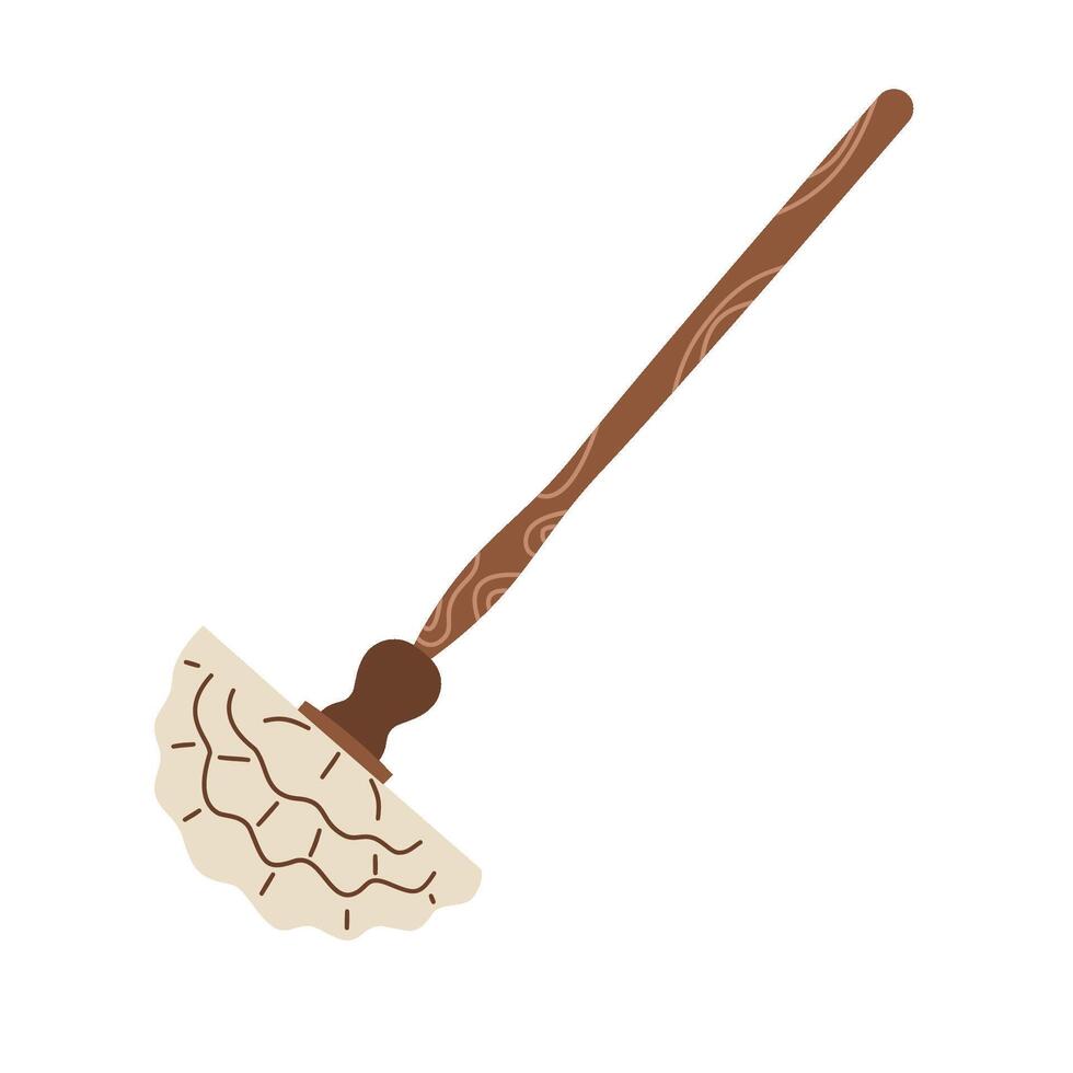 A duster. A tool for cleaning the house. vector