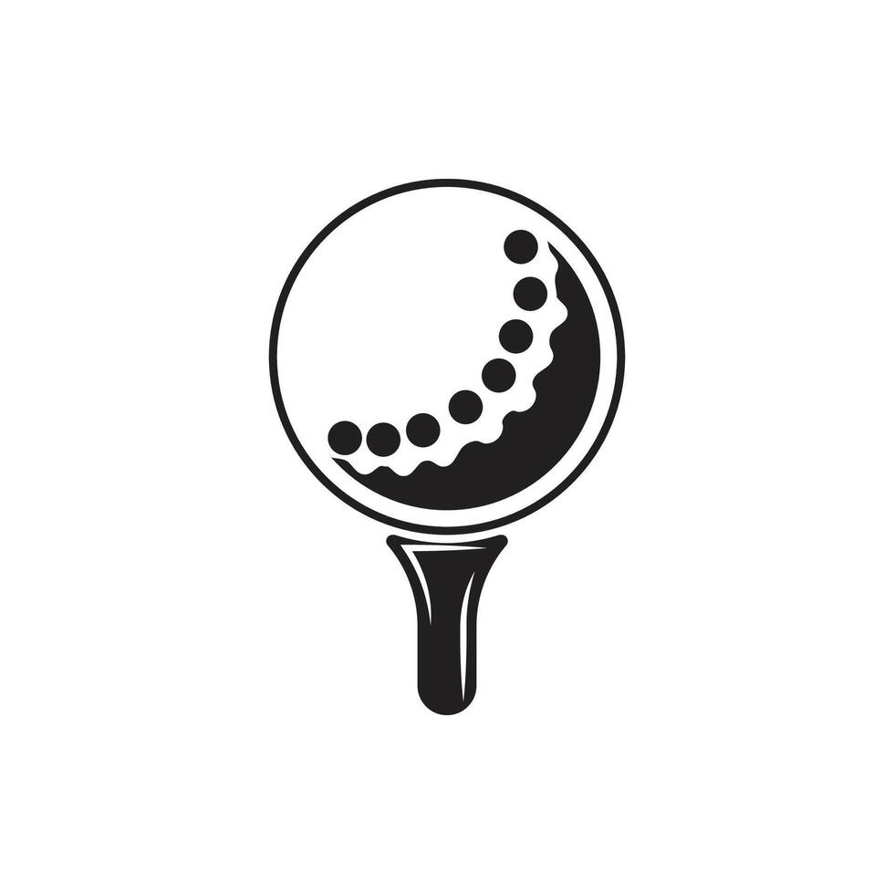 Golf club logo design vector