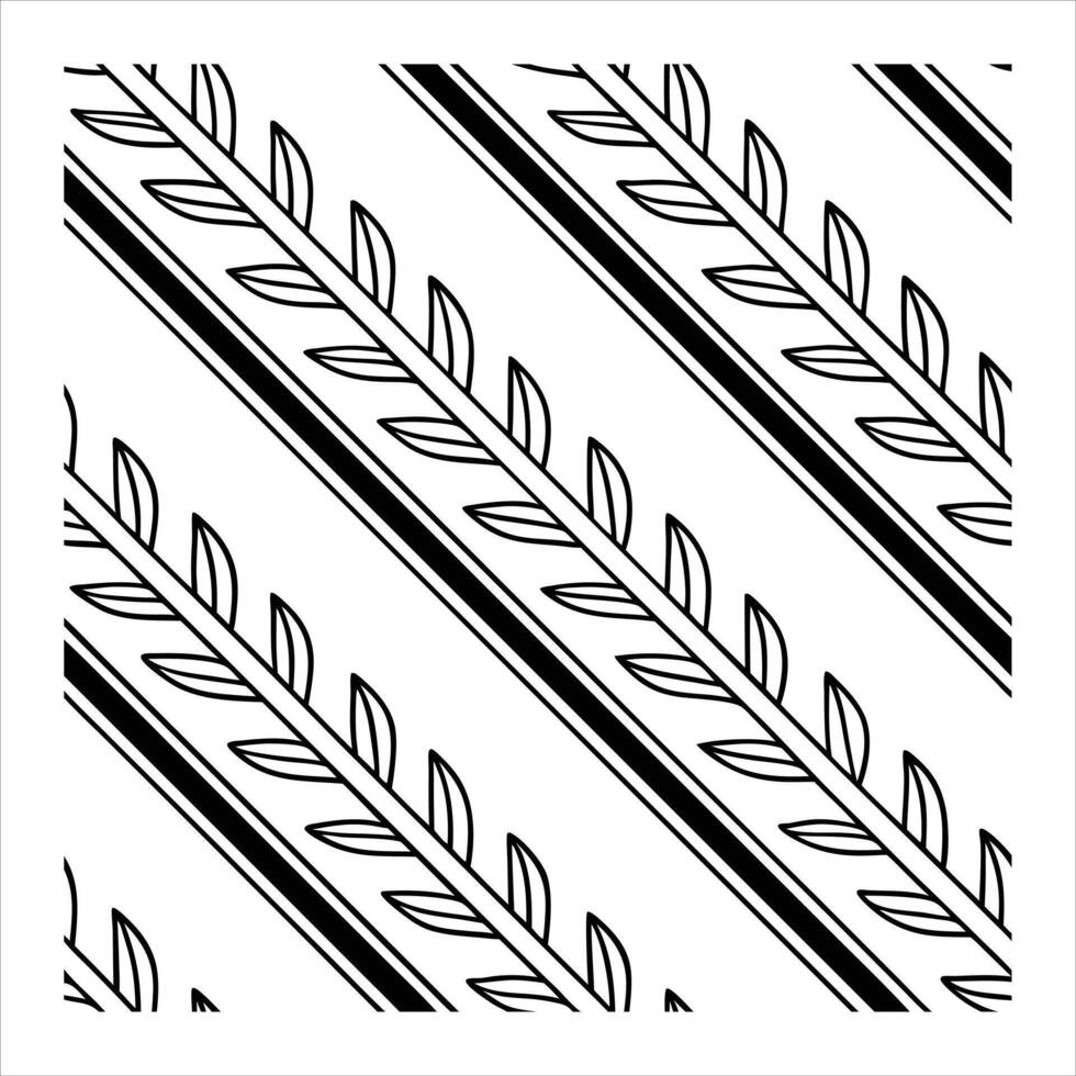 black and white modern art deco seamless pattern vector