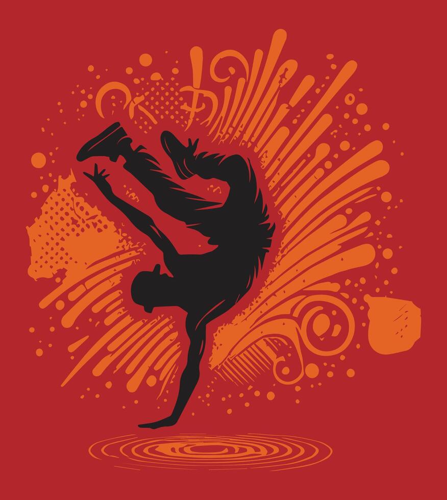 urban dance Artwork vector