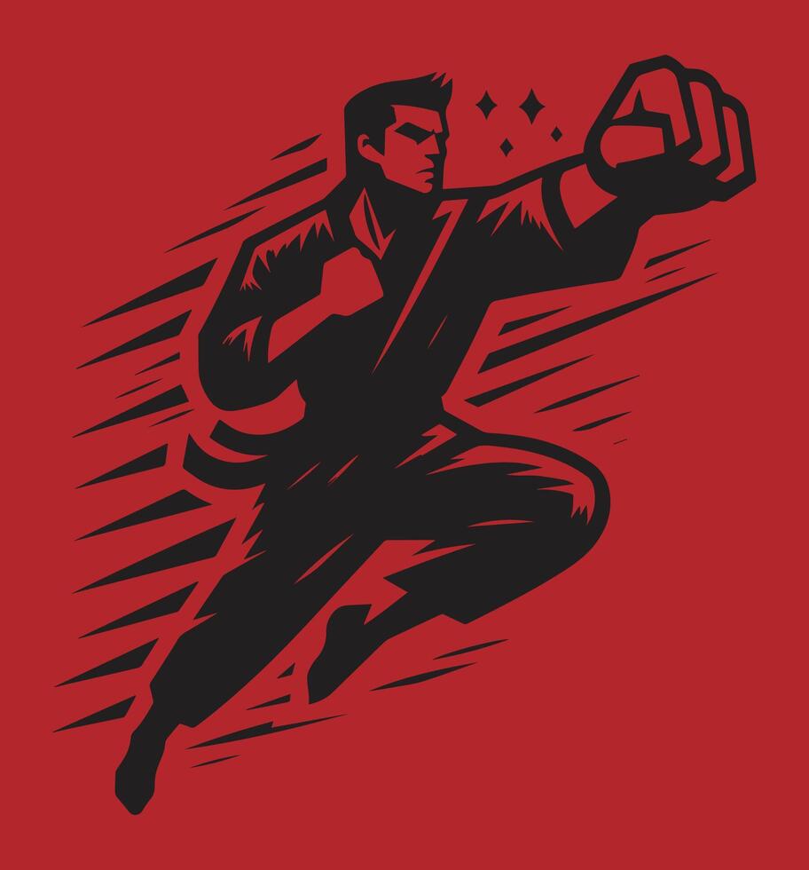 Martial Arts Styles and Techniques vector