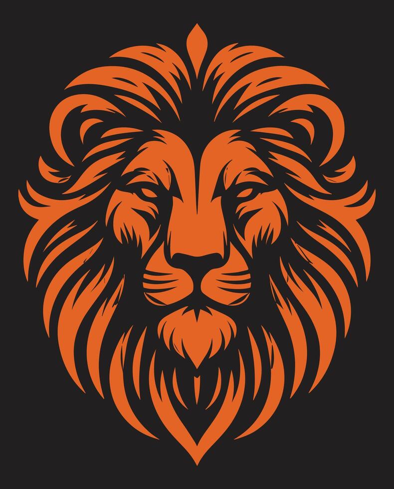Lion mane Illustration vector