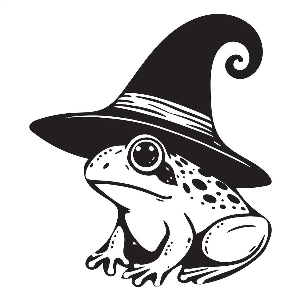 Frog Magic in Every Hop vector