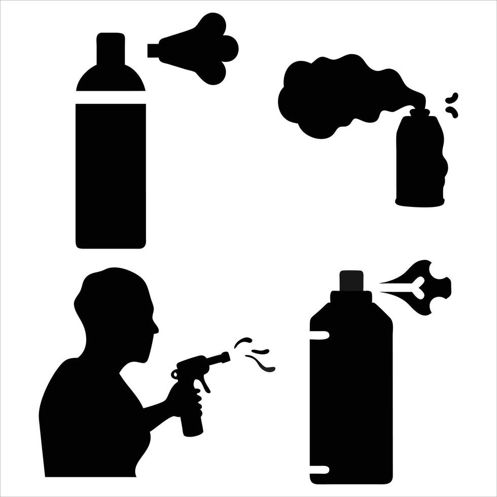 Hydrating Mist icon vector