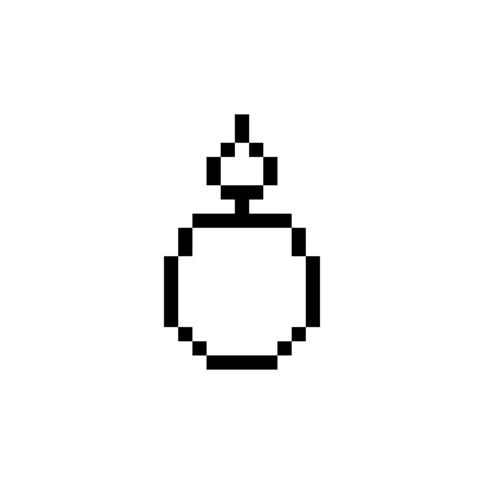 candle pixel art vector
