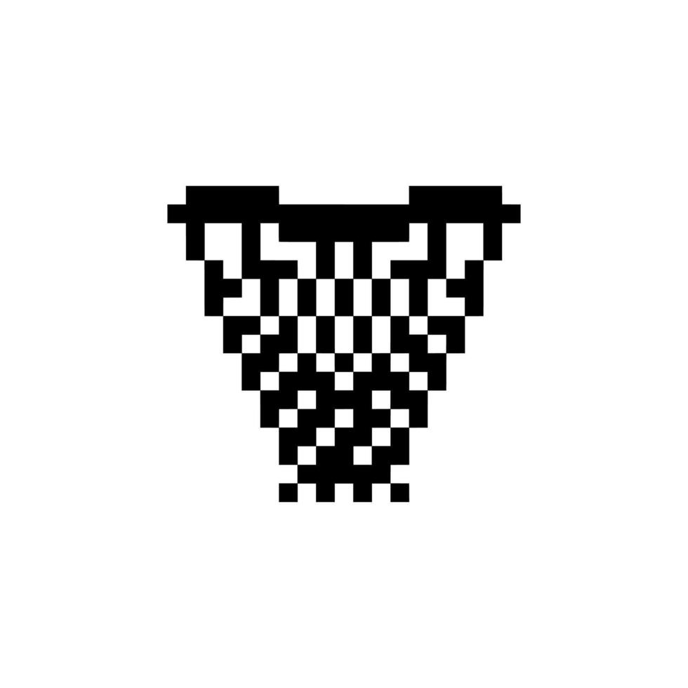 net hoop basket vector