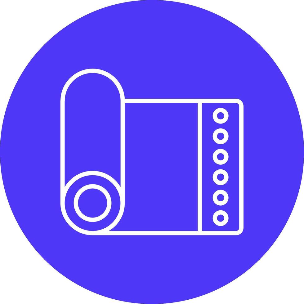 Mat Line Multi Cirlce Icon vector
